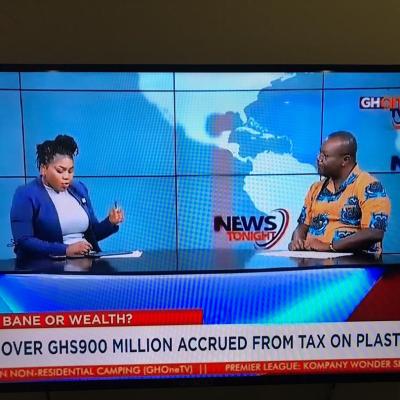President of GPMA contributing to a live news program on JOY NEWS DESK on the 10% Environmental Excise Tax President of GPMA contributing to a live news program on JOY NEWS DESK on the 10% Environmental Excise Tax