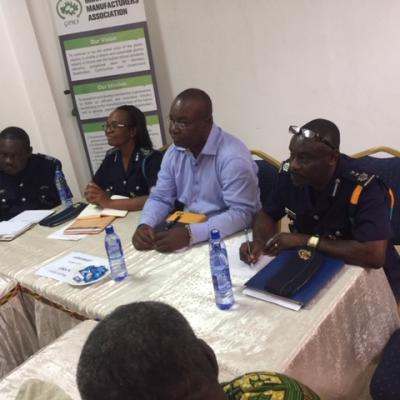 Meeting with Senior Customs Officers to discuss issues relating to Free Zones Operations and the ECOWAS Region Meeting with Senior Customs Officers to discuss issues relating to Free Zones Operations and the ECOWAS Region