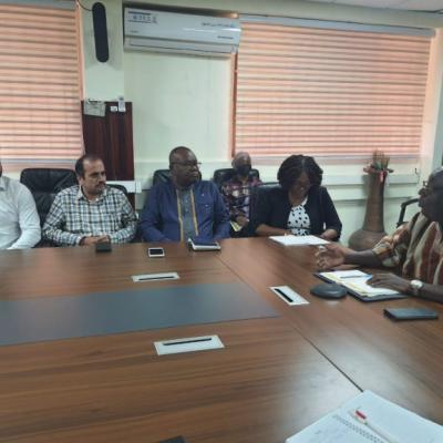 Meeting with the Minister of Environment, Science, Technology & Innovation, Hon Dr Kweku Afriyie Meeting with the Minister of Environment, Science, Technology & Innovation, Hon Dr Kweku Afriyie