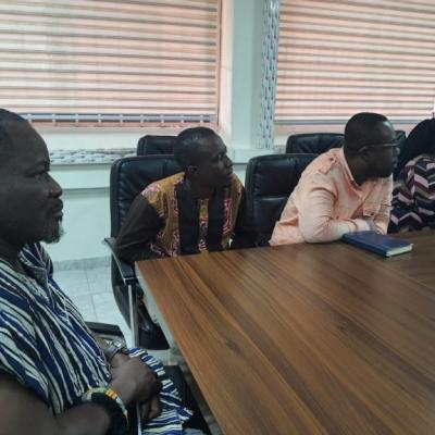 Meeting with the Minister of Environment, Science, Technology & Innovation, Hon Dr Kweku Afriyie Meeting with the Minister of Environment, Science, Technology & Innovation, Hon Dr Kweku Afriyie
